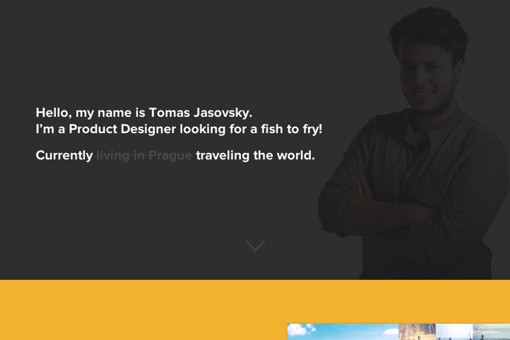 Tomas Jasovsky website preview